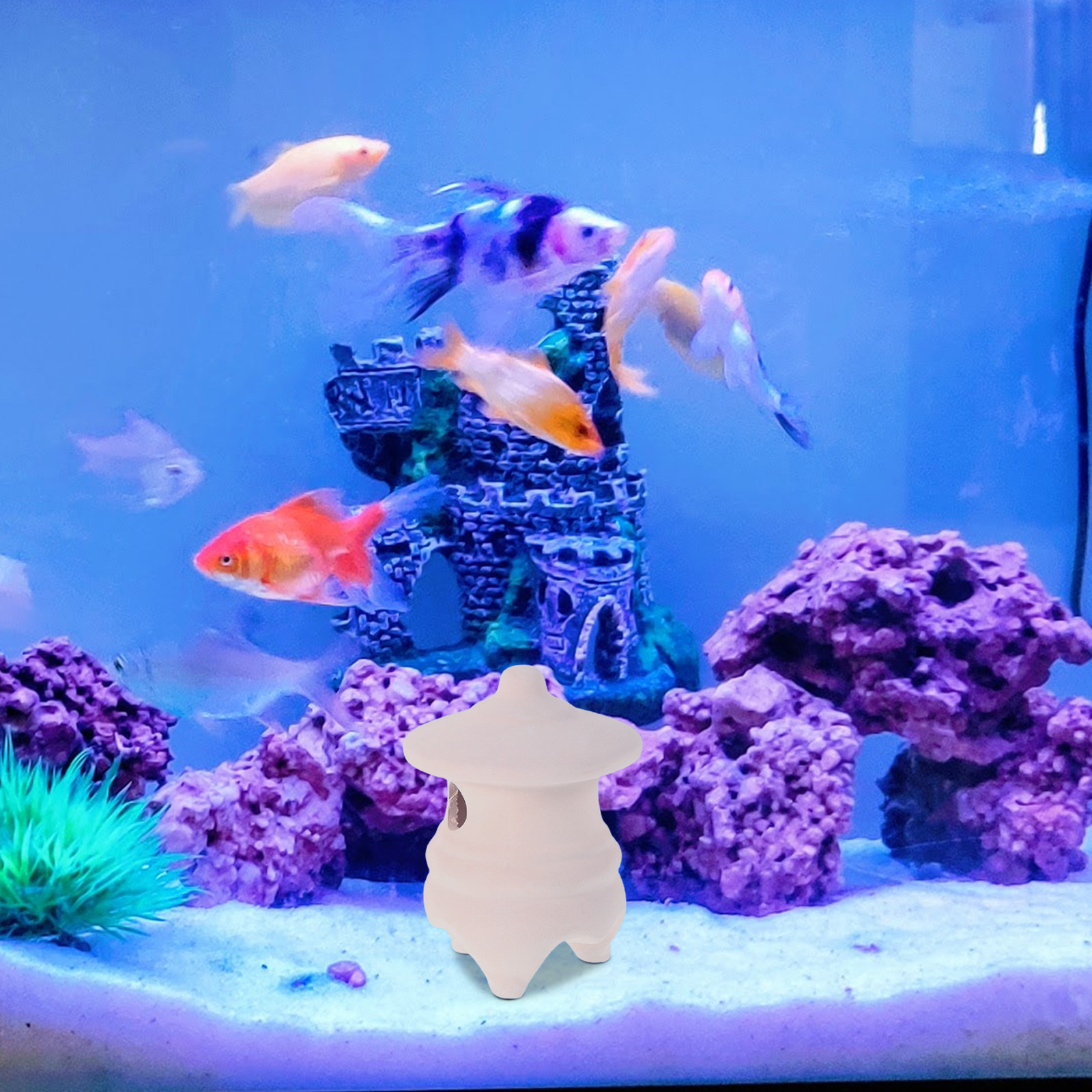 Aquarium Fish Japanese - 2Pcs Ceramic Fish Tank Decor Fish