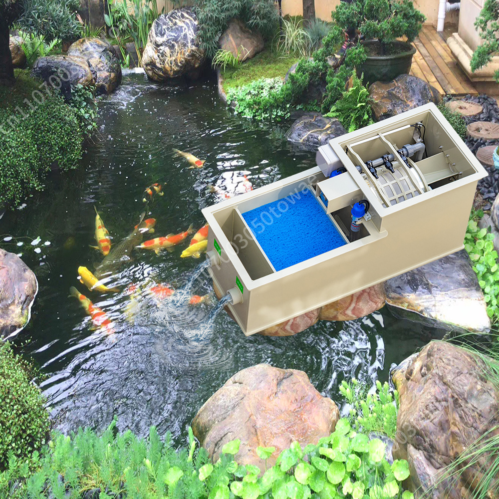 Aquarium Fish Pond - Outdoor Garden Pond Filtration Equipment PP