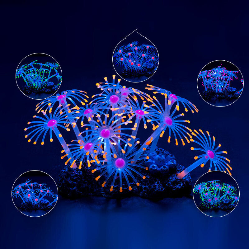 Silicone Glowing Landscape Art - Aquarium Fish Games recensione e prezzo