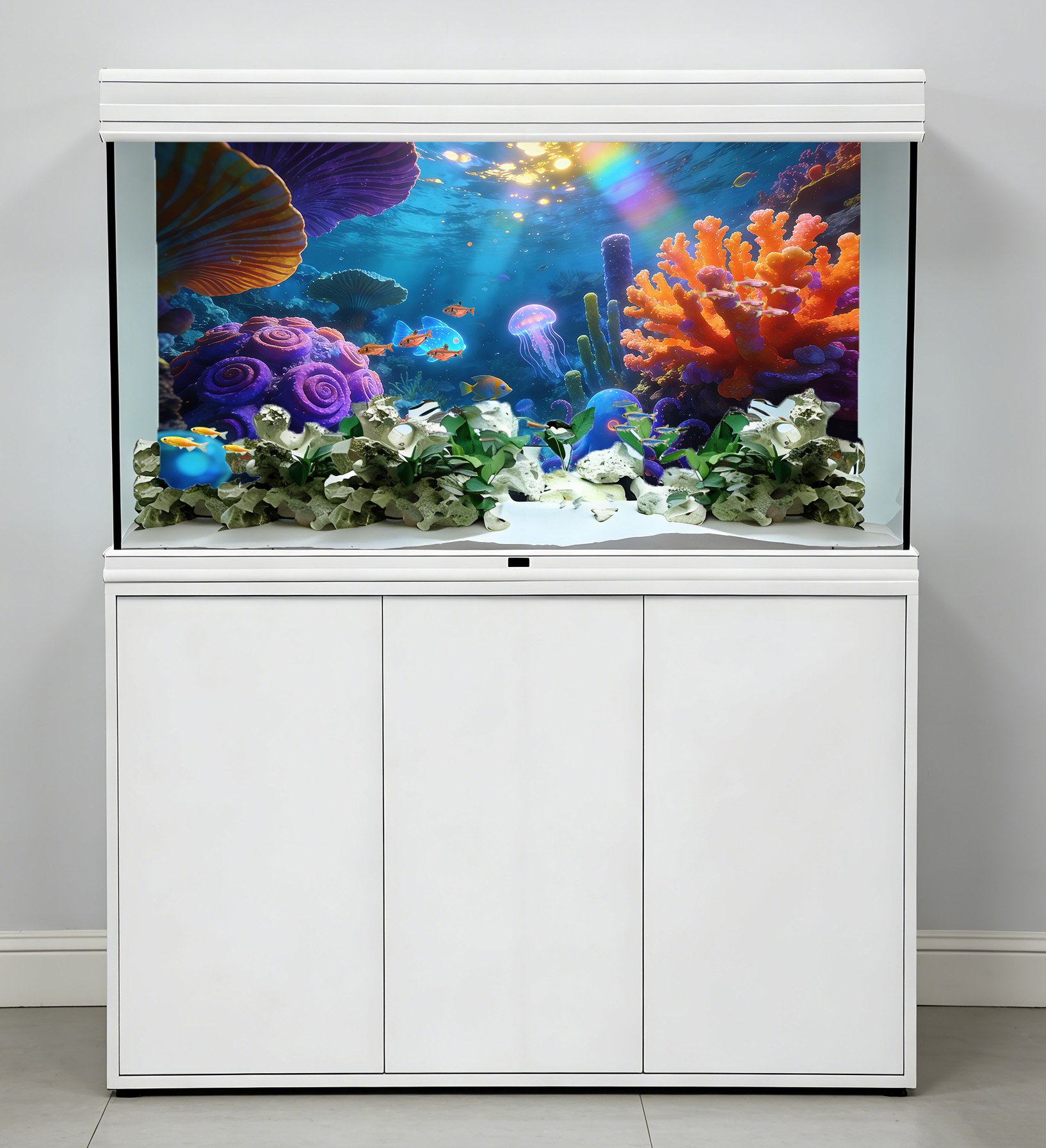 The underwater world under the - Aquarium Fish Rainbow recensione e prezzo
