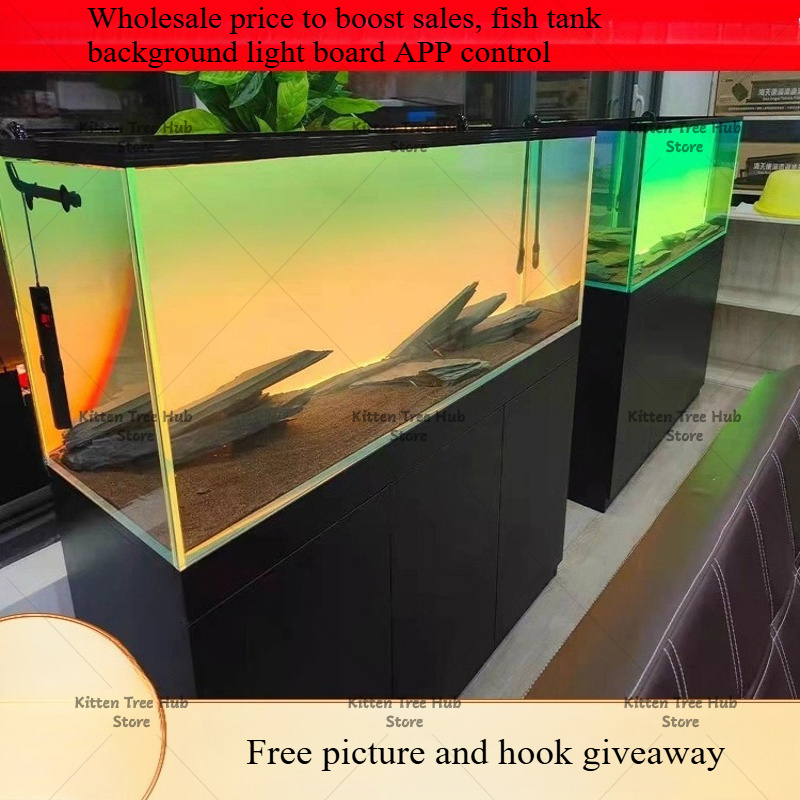 Fish Tank Background Board LED - Aquarium Fish Rainbow recensione e prezzo