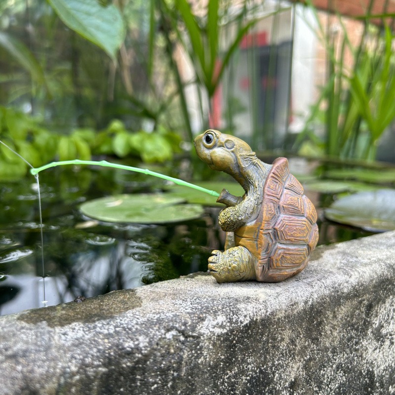 Turtle fishing fish tank aquar - Aquarium Fish Pond recensione e prezzo
