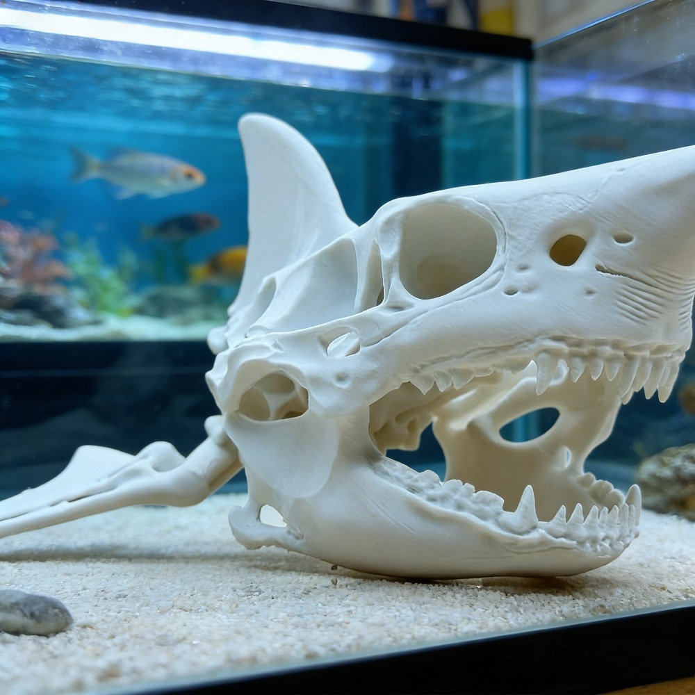 3D Printing Shark Skull Skelet - Aquarium Fish Games recensione e prezzo