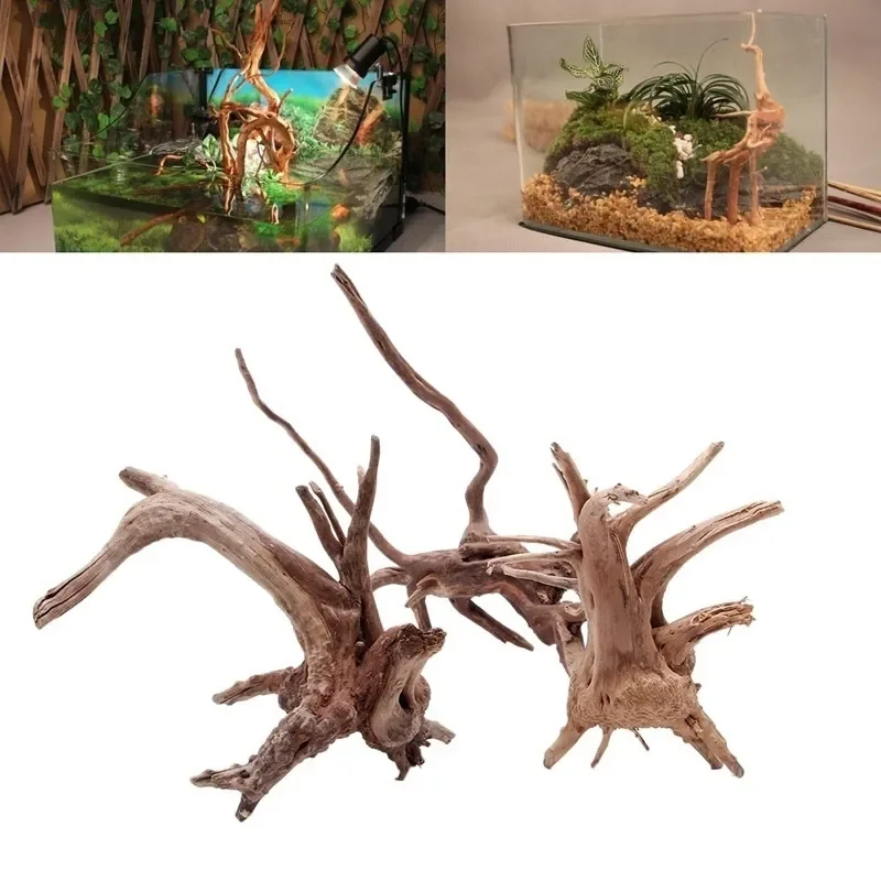 Natural Tree Trunk Driftwood A - Aquarium Fish Games recensione e prezzo