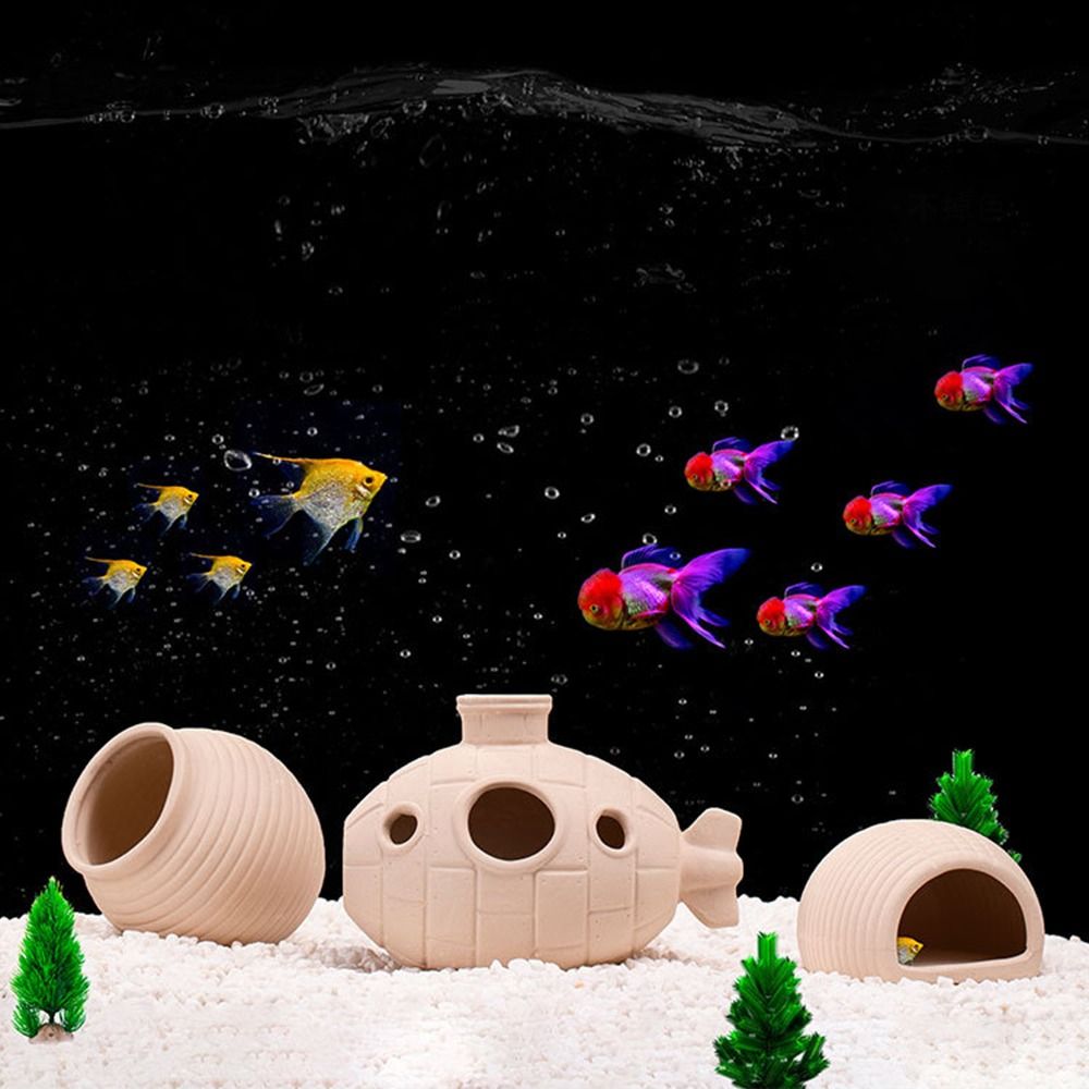 Ceramic Aquarium Shrimp Hideaw - Aquarium Fish Games recensione e prezzo