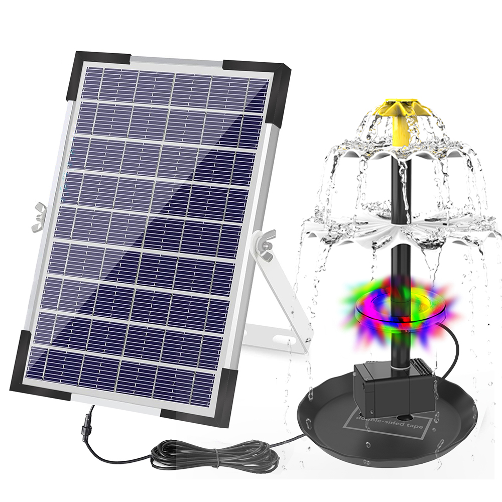 Solar Fountain Pump for Bird B - Aquarium Fish Pond recensione e prezzo