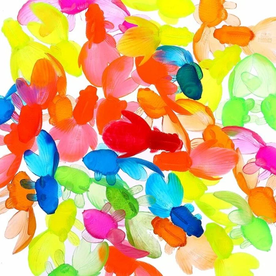 9/18pcs Floating Goldfish & Fi - Aquarium Fish Games recensione e prezzo