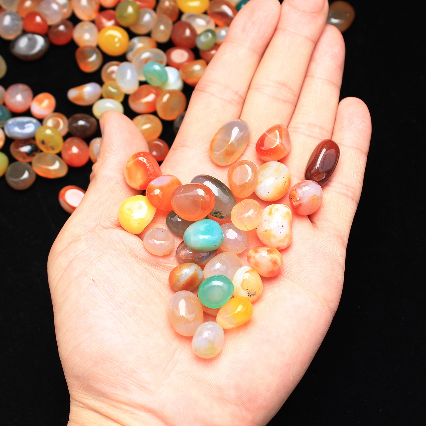 JH103 Natural Colorful Agate G - Aquarium Fish Rainbow recensione e prezzo