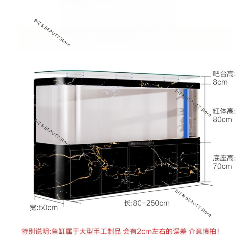 Large Arc Corner Fish Tank Aqu - All Fish In Aquarium recensione e prezzo