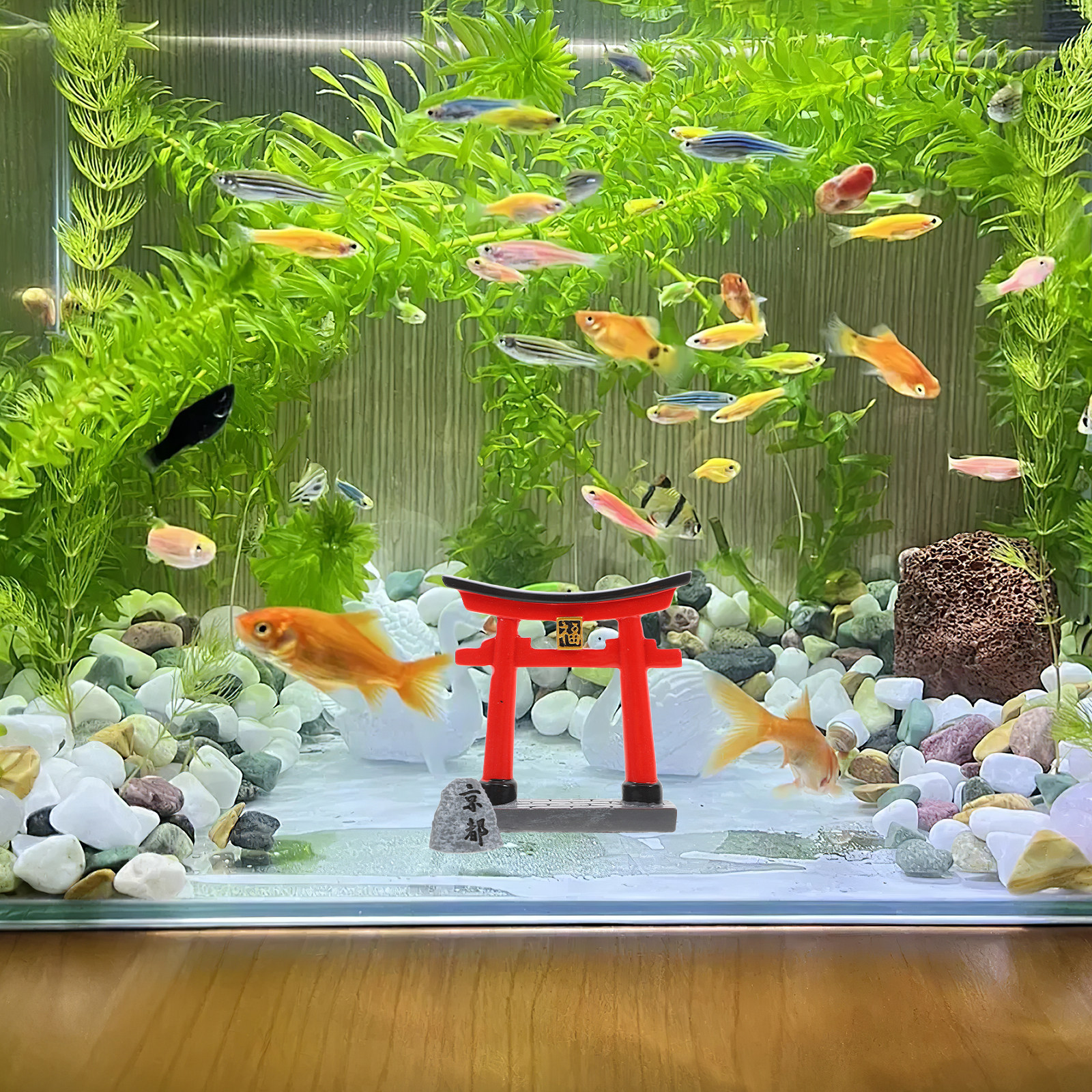 Japanese Miniature Torii Gate  - Aquarium Fish Japanese recensione e prezzo