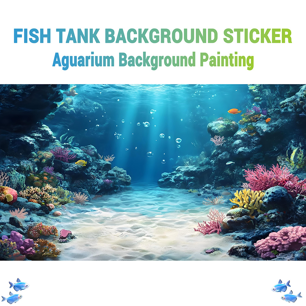Rainbow Coral Reef，Fish tank b - Aquarium Fish Rainbow recensione e prezzo