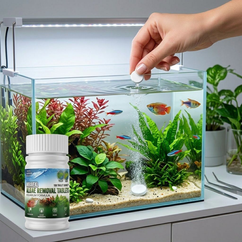 Aquarium Algae Control Tablets - Aquarium Fish Pond recensione e prezzo