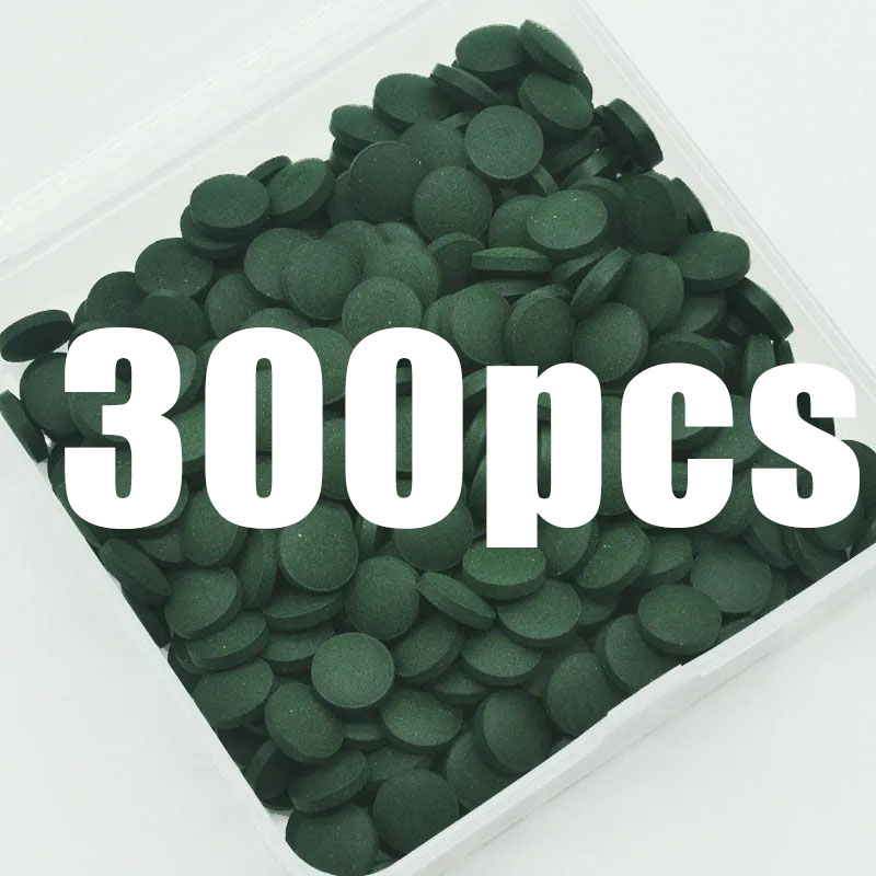 50-300Pcs High Purity Spirulin - Aquarium Fish Food recensione e prezzo