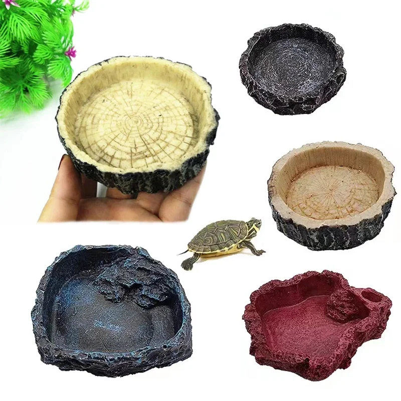 Pet Reptile Feeder Bowl Resin  - Aquarium Fish Food recensione e prezzo