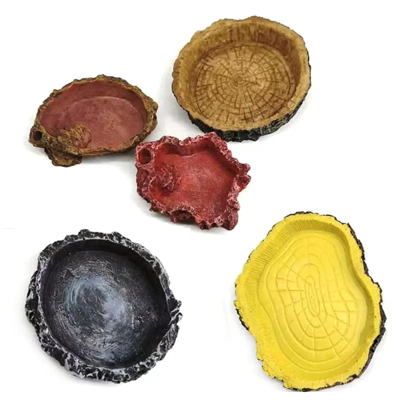 Pet Reptile Feeder Bowl Resin  - Aquarium Fish Food recensione e prezzo