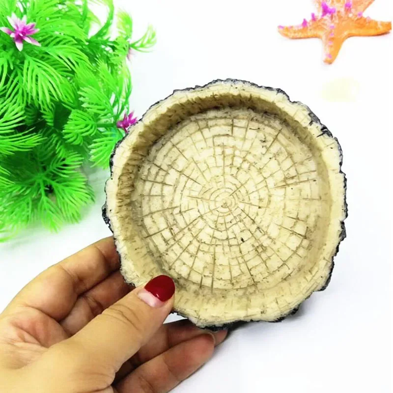 Pet Reptile Feeder Bowl Resin  - Aquarium Fish Food recensione e prezzo