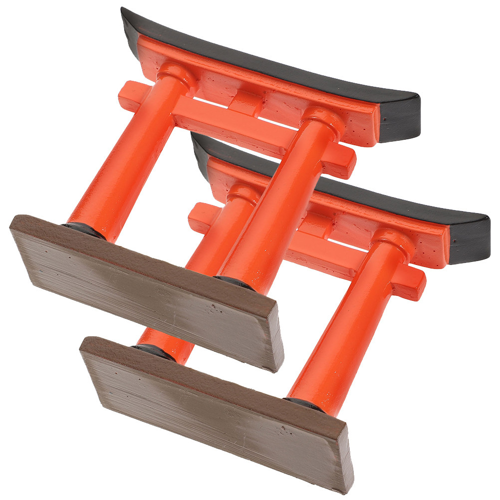 2Pcs Mini Japanese Torii Gate  - Aquarium Fish Japanese recensione e prezzo