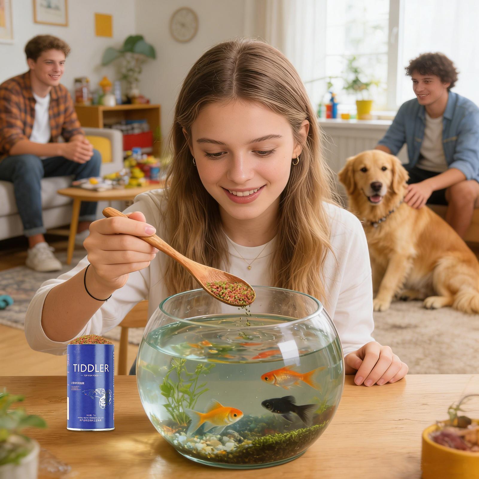 Fish Food Aquarium Feed Small  - Aquarium Fish Food recensione e prezzo