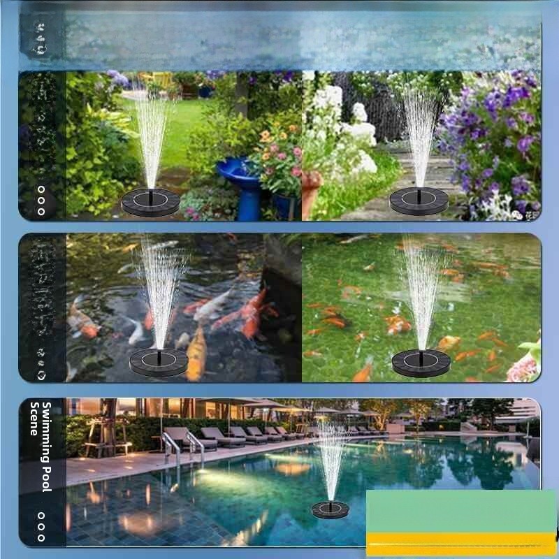 Solar Powered Automatic Floati - Aquarium Fish Pond recensione e prezzo