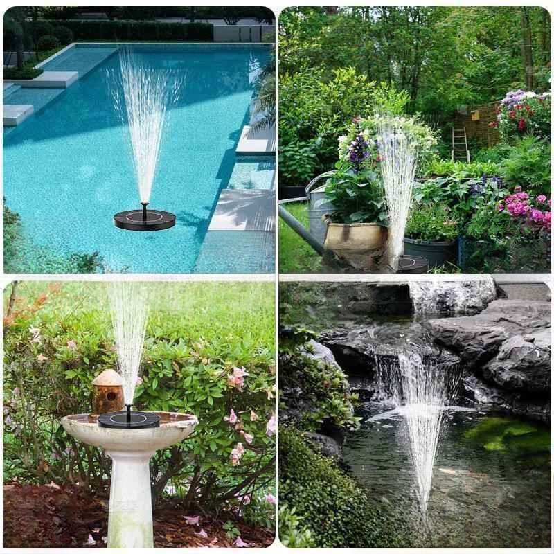 Solar Powered Automatic Floati - Aquarium Fish Pond recensione e prezzo
