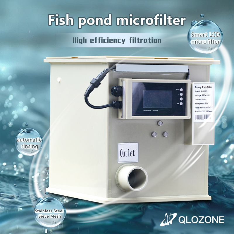 New Design Mini Rotary Drum Fi - Aquarium Fish Pond recensione e prezzo