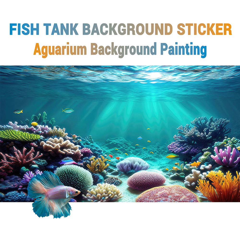 Rainbow coral，fish tank backgr - Aquarium Fish Rainbow recensione e prezzo