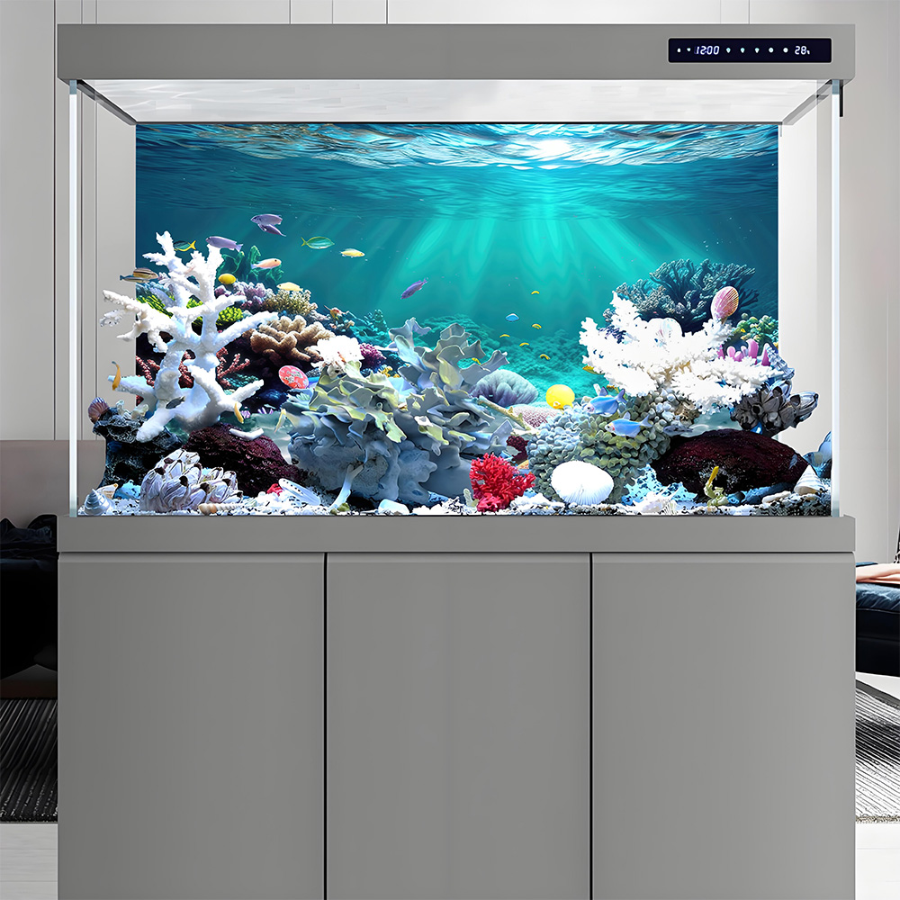 Rainbow coral，fish tank backgr - Aquarium Fish Rainbow recensione e prezzo