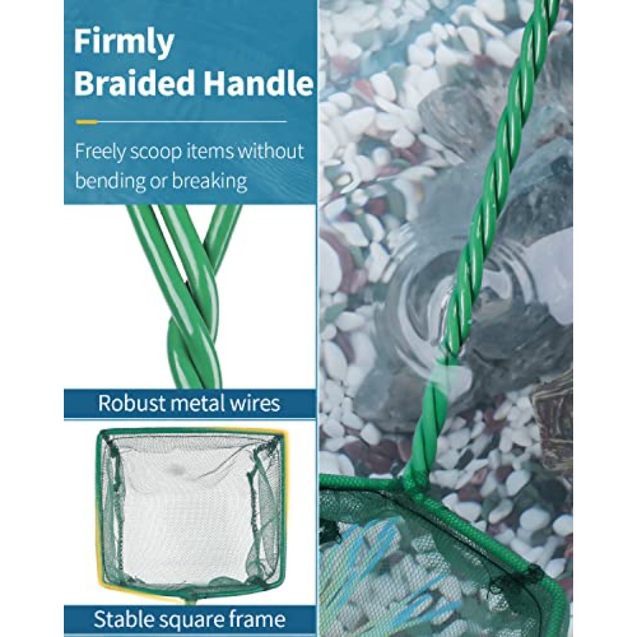 Aquarium Fish Net with Braided - Aquarium Fish Food recensione e prezzo