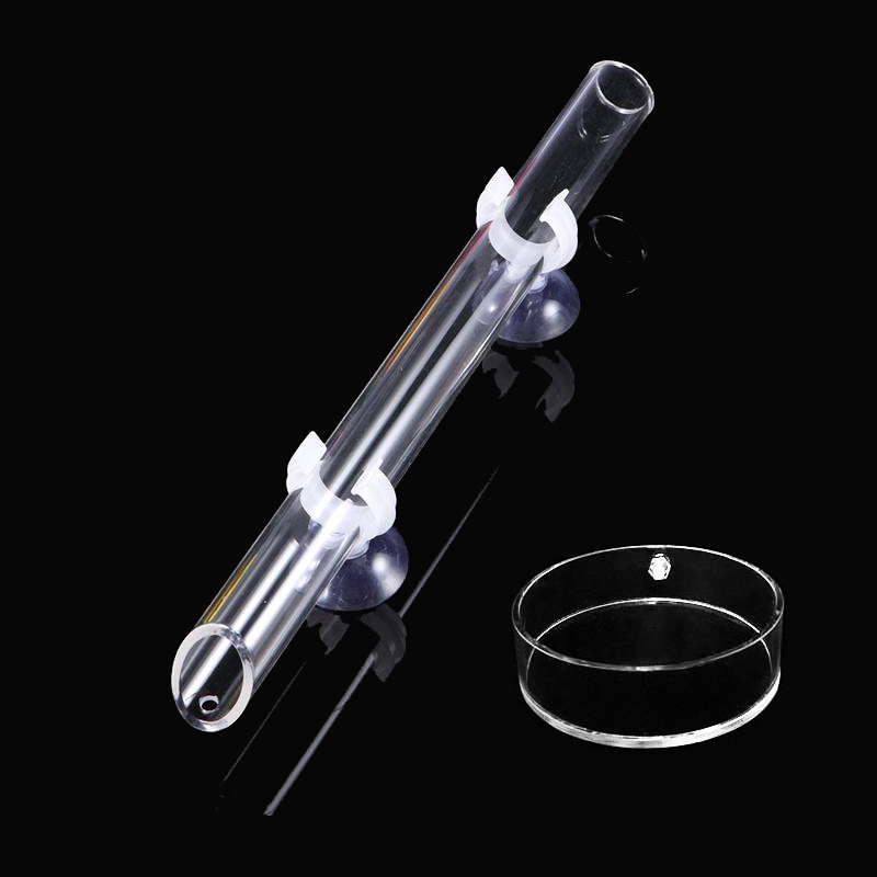 1Pcs Acrylic Aquarium Feeder T - Aquarium Fish Food recensione e prezzo